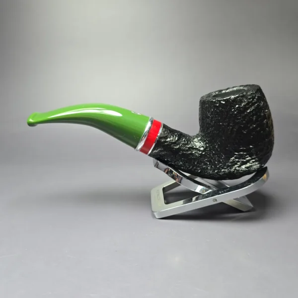 Savinelli 2025 Saint Nicholas 616 KS Rusticated Brandy Briar Pipe, 6mm, New - Image 5