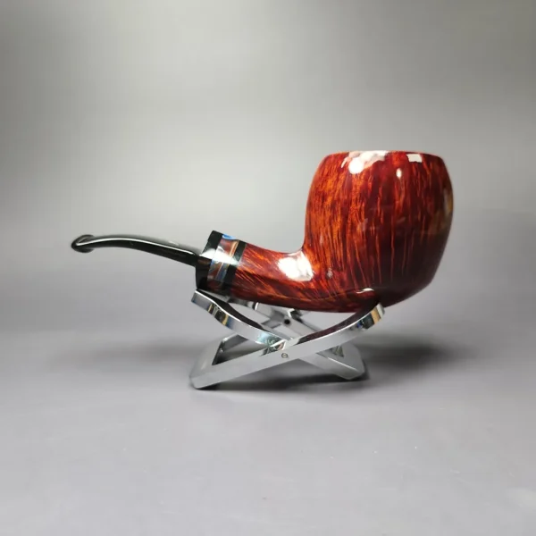 Nording Hand Made Grade 20 Smooth Panel Apple Estate Briar Pipe, Danish Estates - Image 5