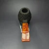 JT Cooke 2004 Magnum Sandblasted Brandy Estate Briar Pipe, American Estates - Image 5