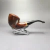 Vauen 6907 Smooth Dublin w/ Zebrawood Estate Briar Pipe, Unsmoked, 9mm - Image 5