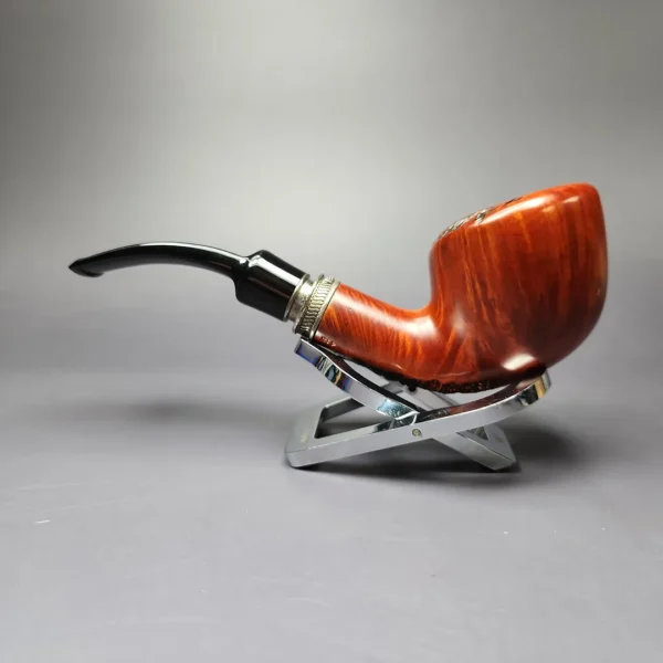 Vauen by Barontini 415 Partially Rusticated Dublin Estate Briar Pipe, Unsmoked, 9mm - Image 5