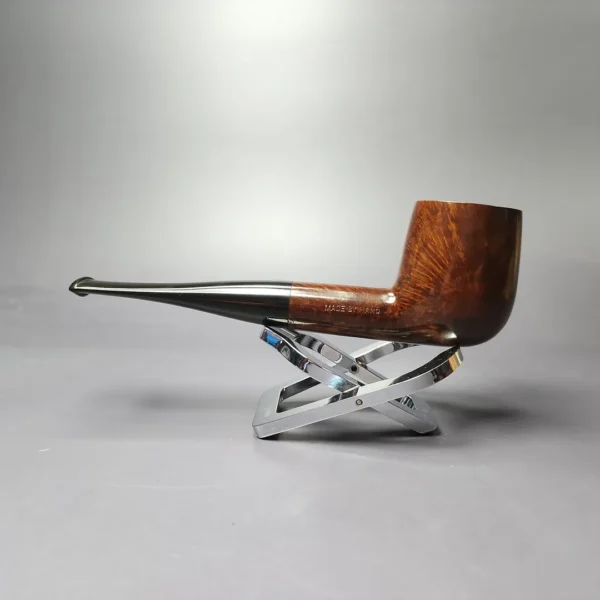 James Upshall Tilshead Group 5 Smooth Billiard Estate Briar Pipe, Unsmoked - Image 5
