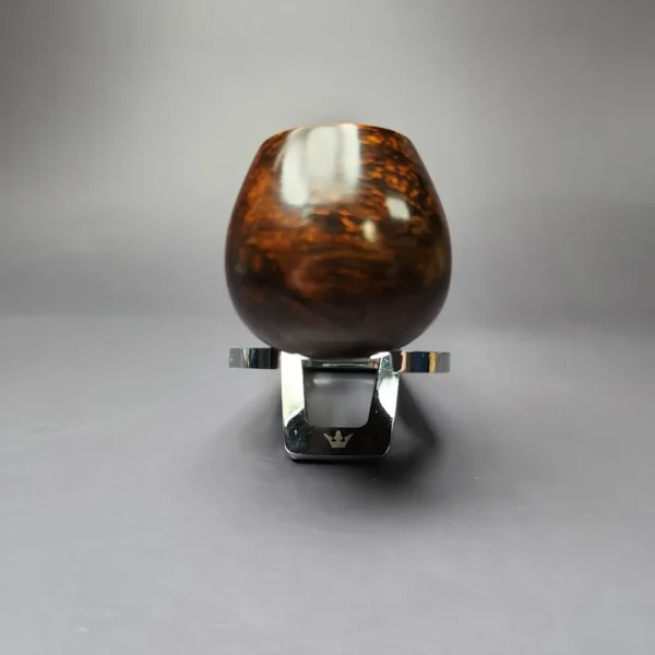 Mina Pipes Smooth Apple w/ Boxwood Estate Briar Pipe, Unsmoked - Image 5