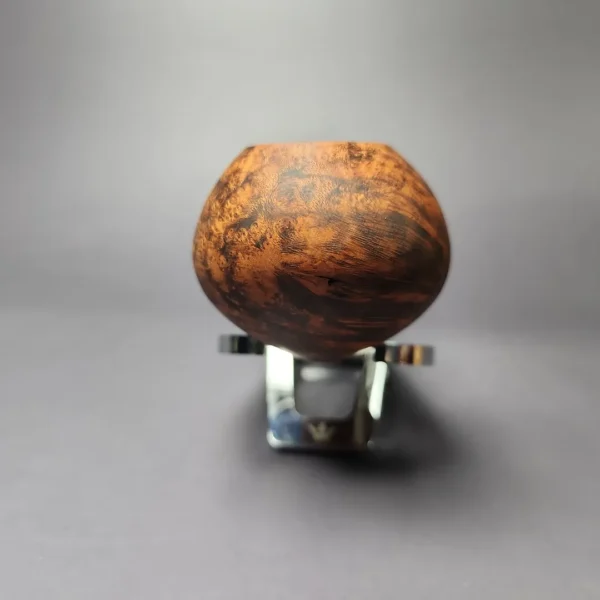 Nording Nose Warmer Smooth Apple w/ Tagua Nut Estate Briar Pipe, Unsmoked - Image 5