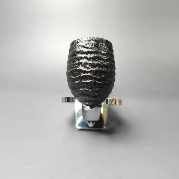 la Biota "Economica" Rusticated Bent Billiard Handmade Briar Pipe, New - Image 5