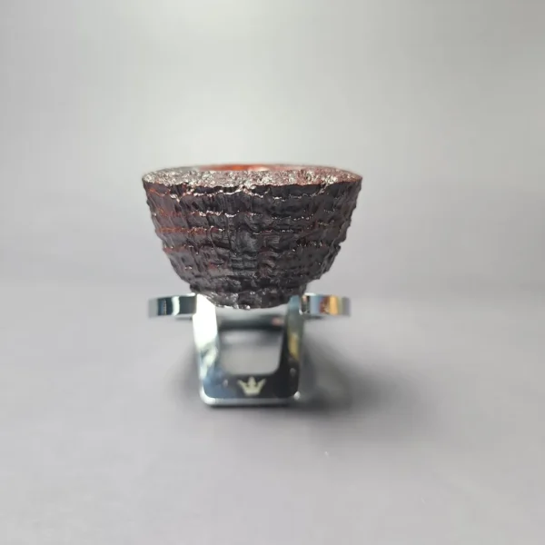 Sergei Senatorov Sandblasted Squat Dublin Estate Briar Pipe, Unsmoked - Image 5