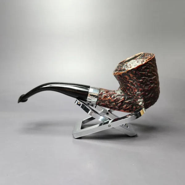 Peterson Donegal Rocky B10 Rusticated Calabash Estate Briar Pipe, Irish Estates - Image 5