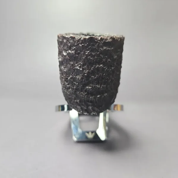 James Upshall Bark Group 5 Rusticated Dublin Estate Briar Pipe, Unsmoked - Image 5