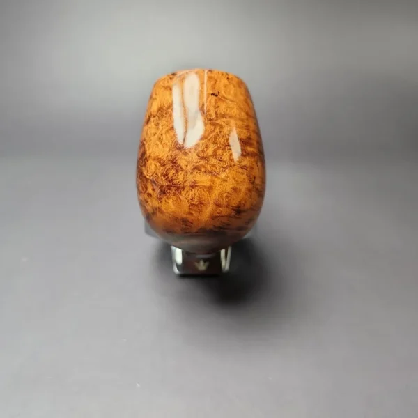 Nording B Giant Smooth Bent Billiard Estate Briar Pipe, Unsmoked - Image 5