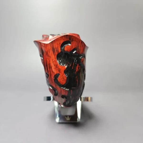 Nording Partially Rusticated Freehand Estate Briar Pipe, Unsmoked - Image 5