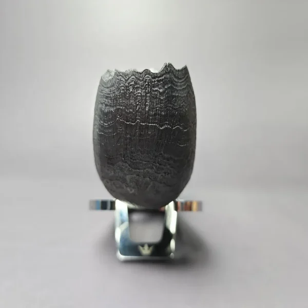 Peter Toth Sandblasted Stubby Freehand w/ Black Palm Handmade Briar Pipe, New - Image 5