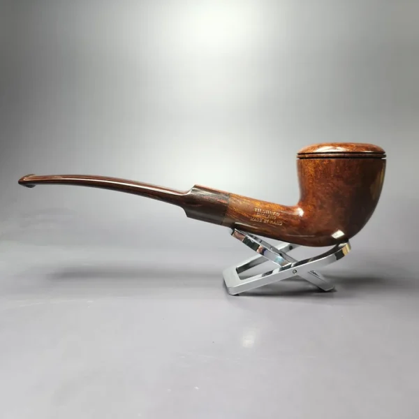 James Upshall Empire Series Tradition Magnum Smooth Rhodesian w/ Cumberland Estate Briar Pipe, Unsmoked - Image 5