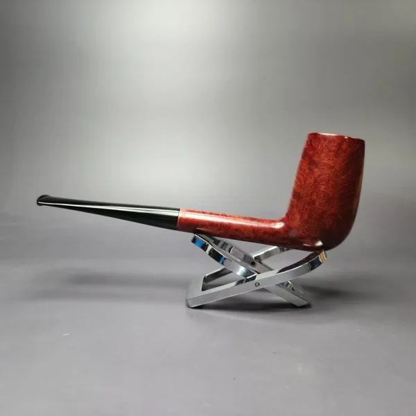 W.O. Larsen (c. 1960s) Copenhagen De Luxe XL Smooth Stack Billiard Estate Briar Pipe, Danish Estates - Image 6