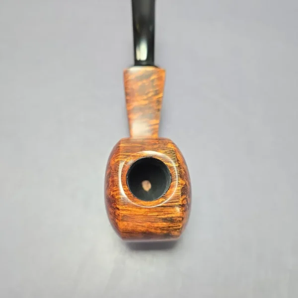Robertson Pipes Smooth Disc Blowfish Handmade Briar Pipe, New - Image 6