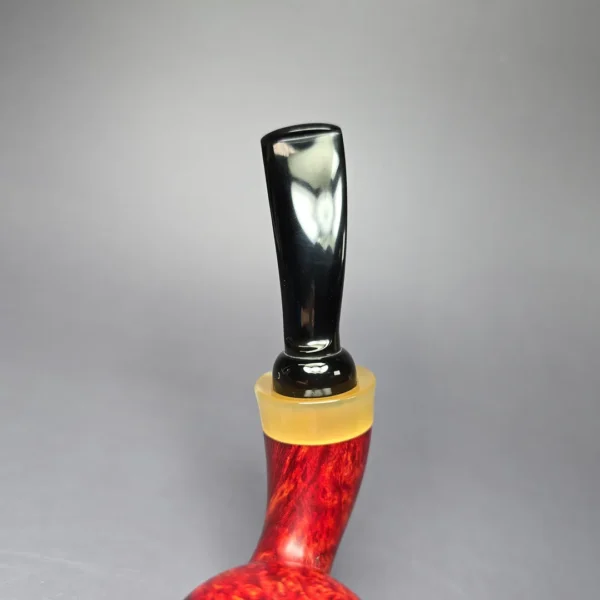 Jonas Rosengren Smooth Tipsy Acorn Sitter Estate Briar Pipe, Unsmoked - Image 6