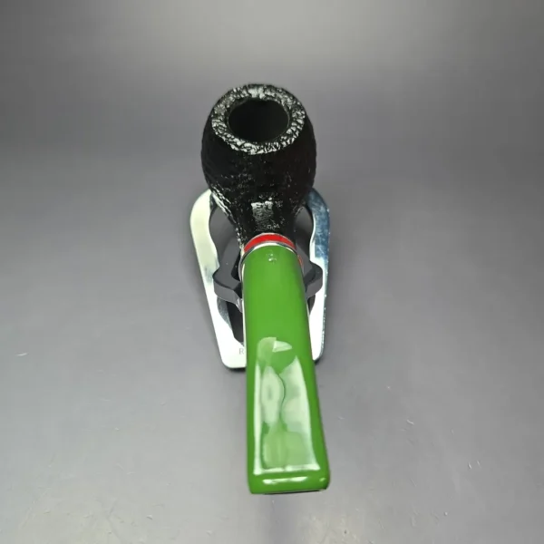 Savinelli 2025 Saint Nicholas 646 KS Rusticated Apple Briar Pipe, 6mm, New - Image 6