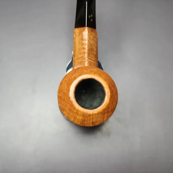 Brigham Canadian Era 3 Dot Sandblasted Bulldog Estate Briar Pipe, Canadian Estates - Image 6