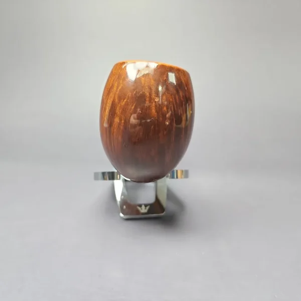 Aldo Velani Ultima Smooth Diamond Shank Billiard Estate Briar Pipe, Italian Estates - Image 6
