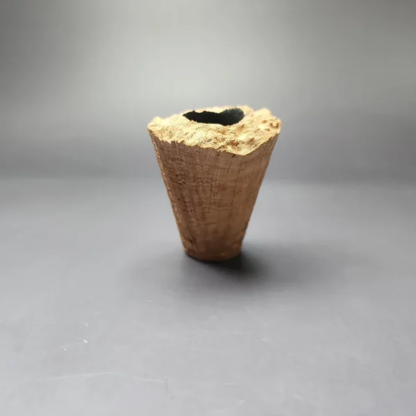 Pipe Tristan Natural Sandblasted Dublin Sitter Handmade Briar Pipe, New - Image 6