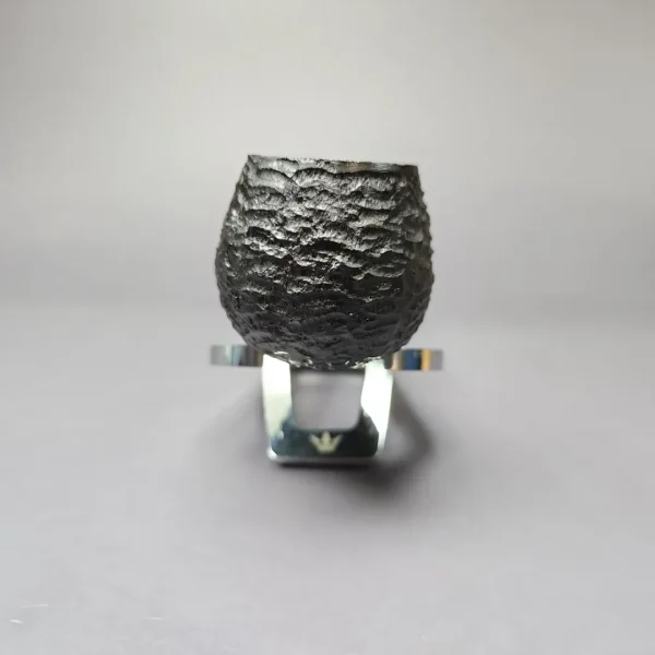 MBSD Briars by Piero Vitale Rusticated Author w/ Boxwood Briar Pipe, New - Image 6