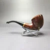 Vauen 6907 Smooth Dublin w/ Zebrawood Estate Briar Pipe, Unsmoked, 9mm - Image 6