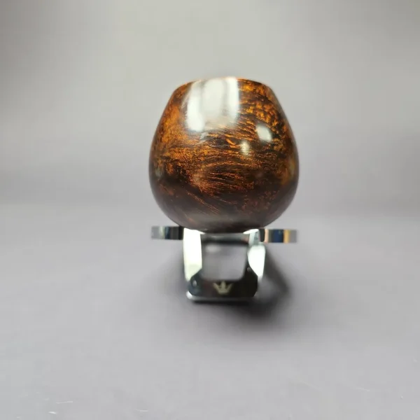 Mina Pipes Smooth Apple w/ Boxwood Estate Briar Pipe, Unsmoked - Image 6