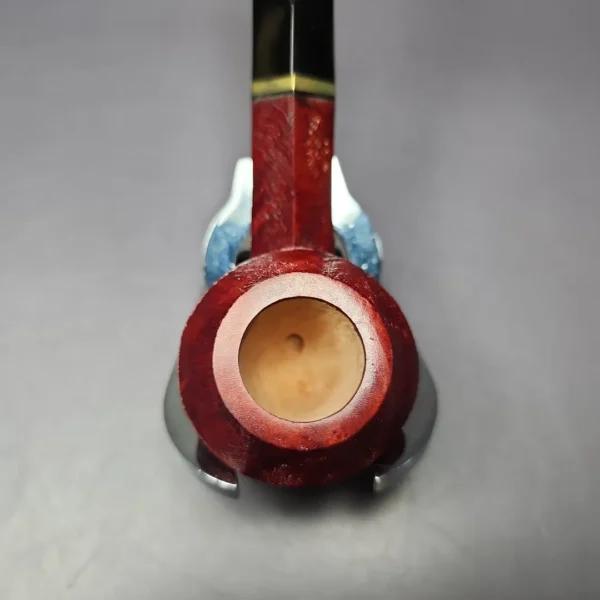Mina Pipes Sandblasted Estate Briar Pipe, Unsmoked - Image 6