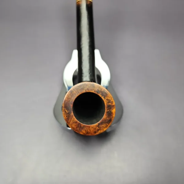 Mina Pipes Partially Sandblasted Canadian Estate Briar Pipe, Unsmoked - Image 6