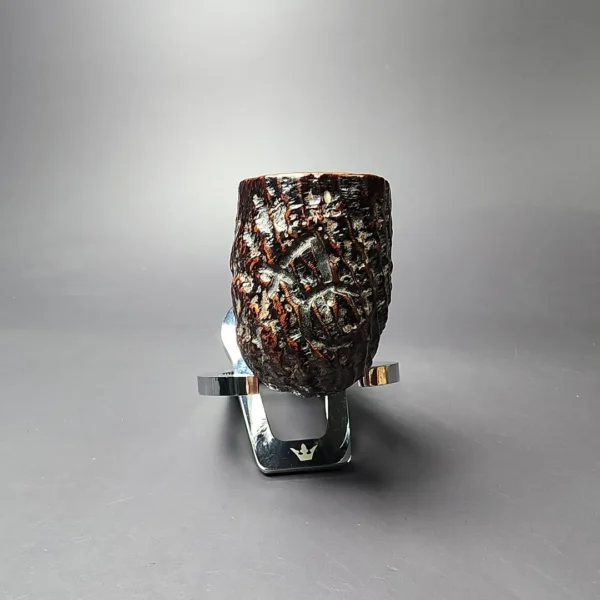 Dunhill 1967 Shell Briar 36 Sandblasted Billiard Estate Briar Pipe, English Estates - Image 6