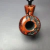 Nording Abstract Partially Rusticated Freehand Estate Briar Pipe, Unsmoked - Image 6