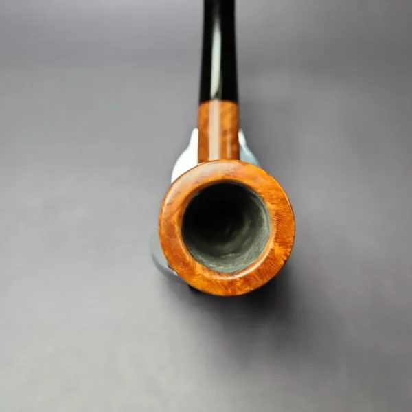 Algerian Briar France Smooth Stack Billiard Estate Briar Pipe, French Estates - Image 6