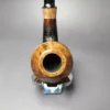 Nathan Armentrout Partially Sandblasted "Rad Davis Rhodesian" Handmade Briar Pipe, New - Image 7