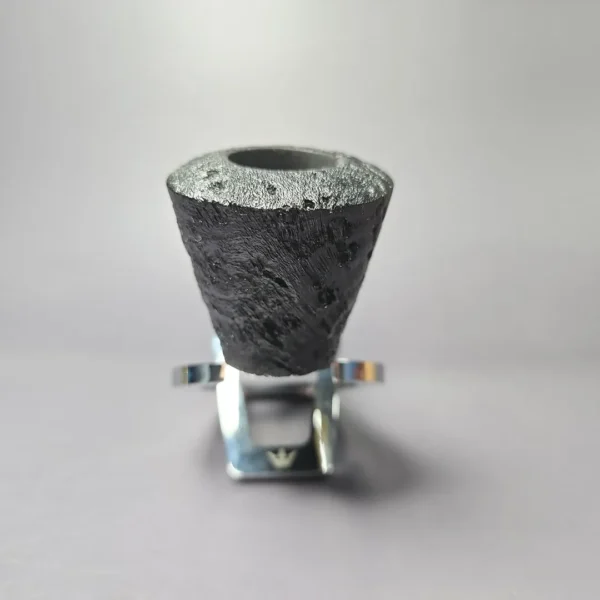 Nathan Armentrout Sandblasted Long Shank Dublin w/ Mammoth Briar Pipe, New - Image 7