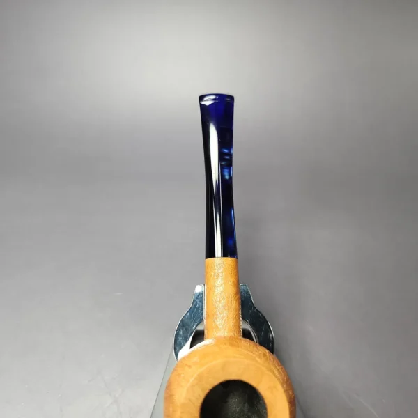 Eclesias Pipes Partially Sandblasted Prince Handmade Briar Pipe, New - Image 7