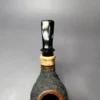 Elena Doroshenko Rusticated Brandy w/ Masur Birch Estate Briar Pipe, Other Estates - Image 7