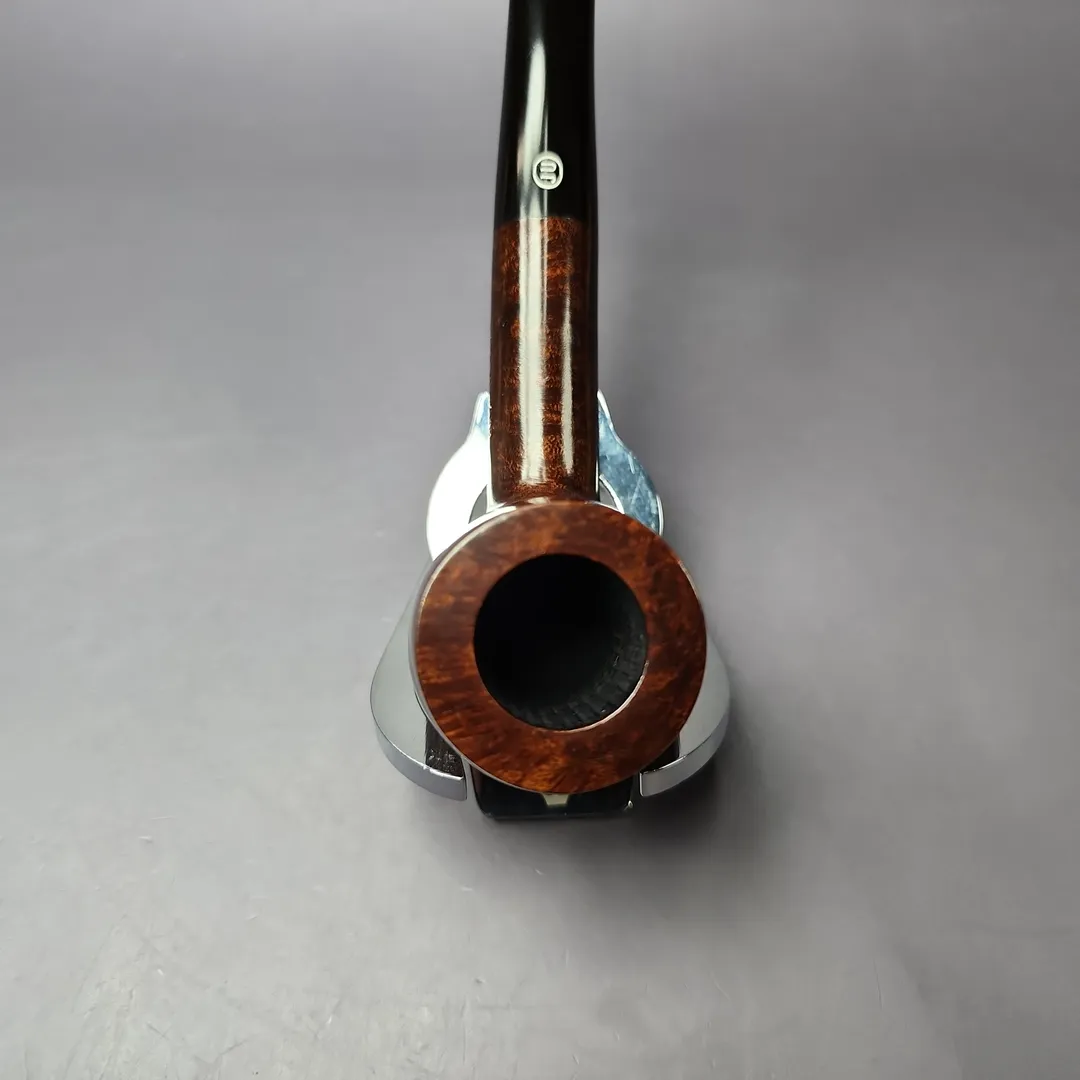 James Upshall Tilshead Group 6 Smooth Large Billiard Estate Briar Pipe, Unsmoked - Image 7