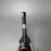 J Mouton Partially Sandblasted Lovat w/ Silver Handmade Briar Pipe, New - Image 7