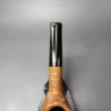 Savinelli Puto Oro Corallo 101 Rusticated Billiard Estate Briar Pipe, Italian Estates - Image 7