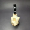 MBSD Meerschaum Deluxe Natural XL Freehand Block Meerschaum Pipe, Briar-Mortise, New - Image 7