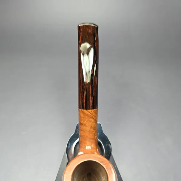 Chacom Havane 857 Smooth Bent Billiard w/ Cumberland Estate Briar Pipe, Unsmoked - Image 7