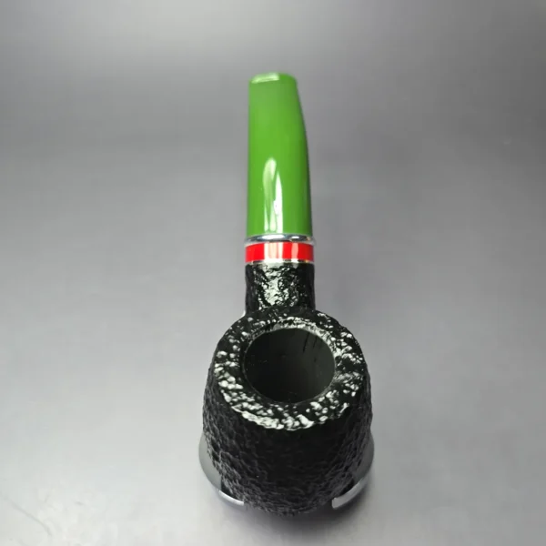 Savinelli 2025 Saint Nicholas 616 KS Rusticated Brandy Briar Pipe, 6mm, New - Image 7