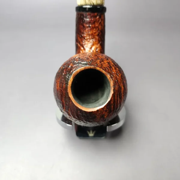 Peder Jeppesen Ida Noah Sandblasted Apple Estate Briar Pipe, Danish Estates - Image 7