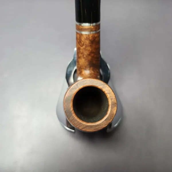 Chacom Complice 43 Smooth Bent Billiard Estate Briar Pipe, Unsmoked - Image 7