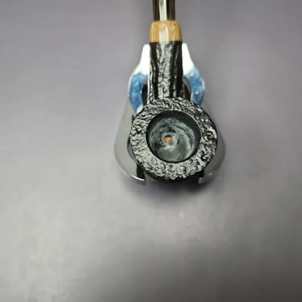 la Biota "Economica" Rusticated Dublin Handmade Briar Pipe, New - Image 7