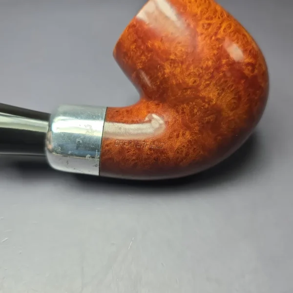 Kaywoodie Pre-1955 Super Grain Chesterfield Smooth Bent Billiard Estate Briar Pipe, American Estates - Image 7