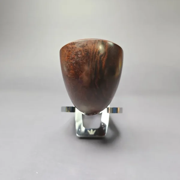Vauen 6907 Smooth Dublin w/ Zebrawood Estate Briar Pipe, Unsmoked, 9mm - Image 7