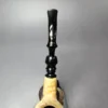 Rustic Army Mount Bent Billiard Estate Block Meerschaum Pipe, Turkish Estates - Image 7