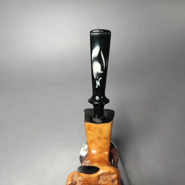 Nording Spiral Natural Smooth Freehand Estate Briar Pipe, Unsmoked - Image 7
