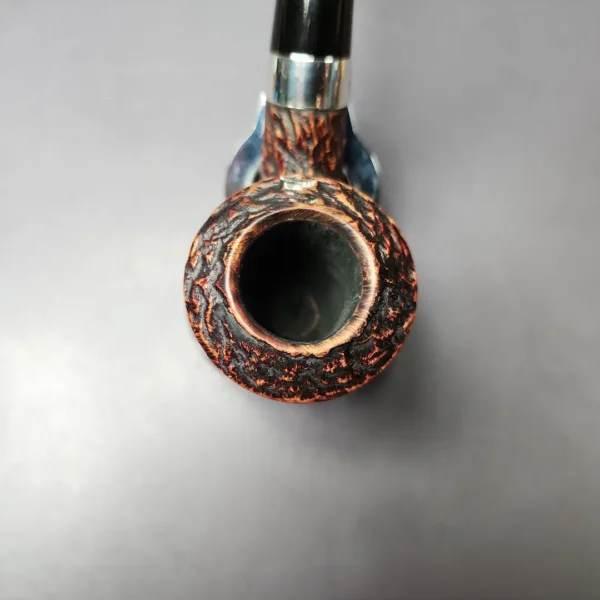 Peterson Donegal Rocky B10 Rusticated Calabash Estate Briar Pipe, Irish Estates - Image 7
