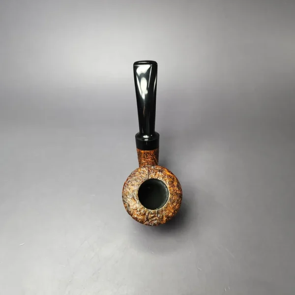 Nathan Armentrout Contrast Sandblasted Standing Dublin Handmade Briar Pipe, New - Image 8